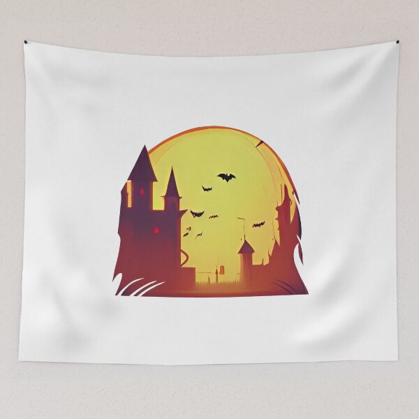 Item preview, Halloween landscape  designed and sold by omar-alsayed52.