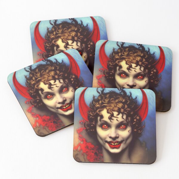Item preview, Demon Witch Original Digital Art Design designed and sold by ChorkiePawPress.