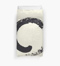 Ensō / Japanese Zen Circle Duvet Cover