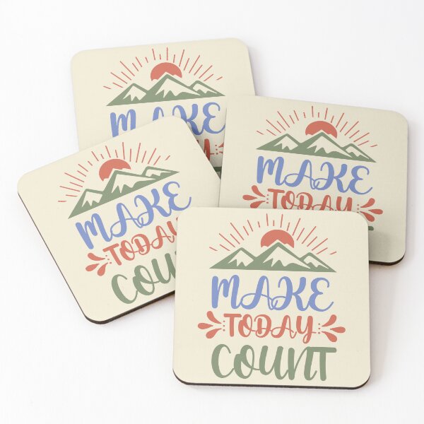 Item preview, Make Today Count Typography designed and sold by bolimj.