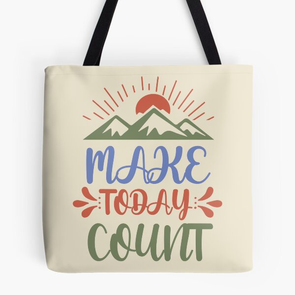 Item preview, Make Today Count Typography designed and sold by bolimj.