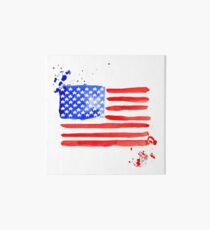USA Flag Art Board