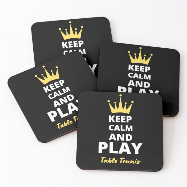 Item preview, Keep Calm And Play Table Tennis designed and sold by bhsysfshop.