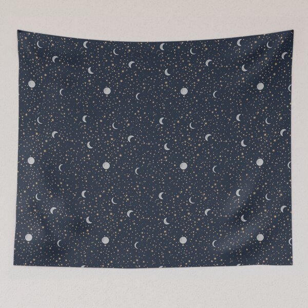 Item preview, Space - Moon and stars designed and sold by TheMirwoForest.
