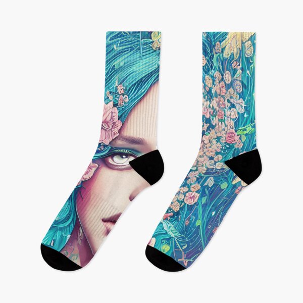 Item preview, Blue Eyed Floral designed and sold by CookieKreationz.