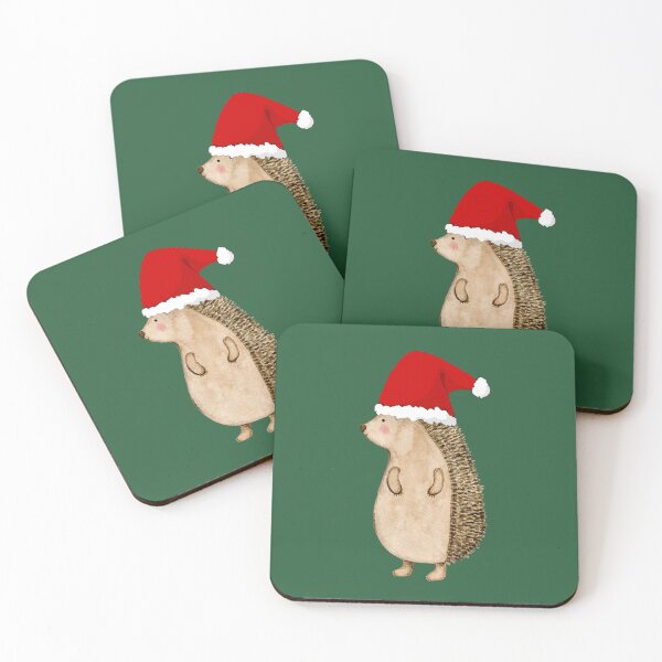 Artikelvorschau, Frohes fröhliches Igel-Weihnachtsgeschenk entworfen und verkauft von BronikowskiART.