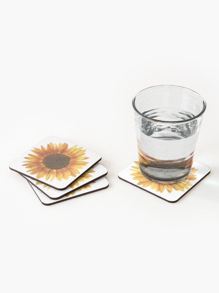 Alternate view of Sunflower Coasters (Set of 4)