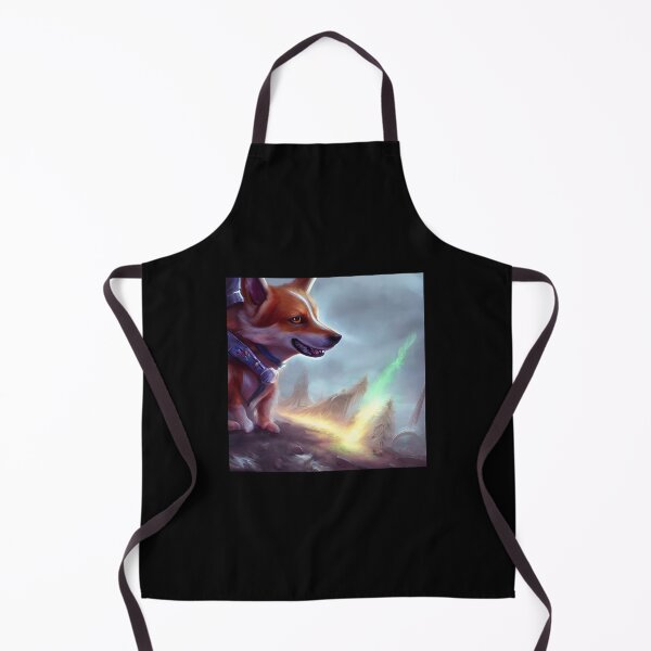 Item preview, AI Generated Art, War Corgi designed and sold by RabbitHoleMI.