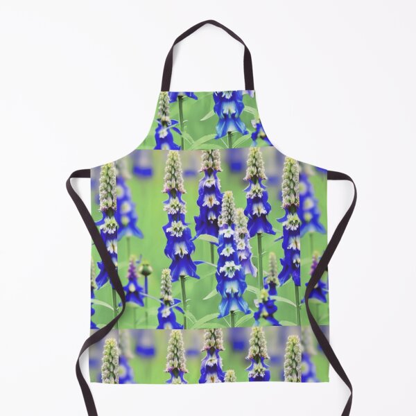 Item preview, blue delphinium flowers designed and sold by starfishstuff.