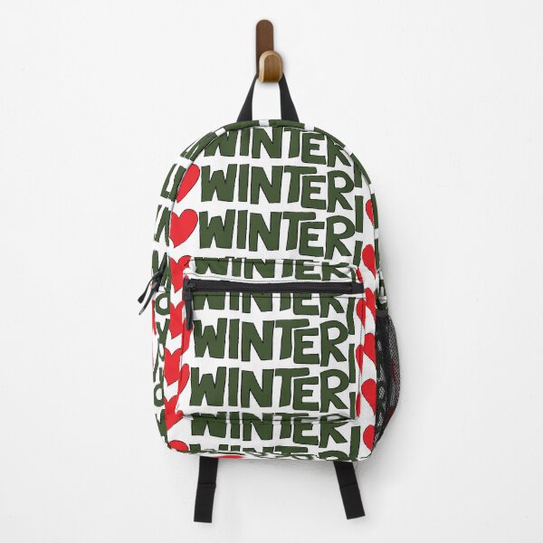 Item preview, I Heart Winter Illustrated Text with a heart designed and sold by AngelDawnDesign.