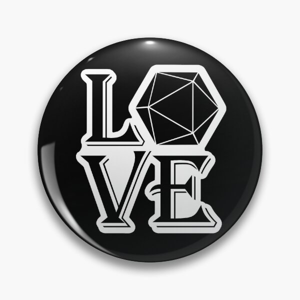Item preview, D20 love of all things dice designed and sold by TankandDPS.