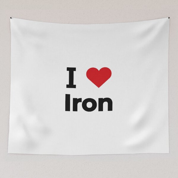 Item preview, I love Iron designed and sold by Moyanana.