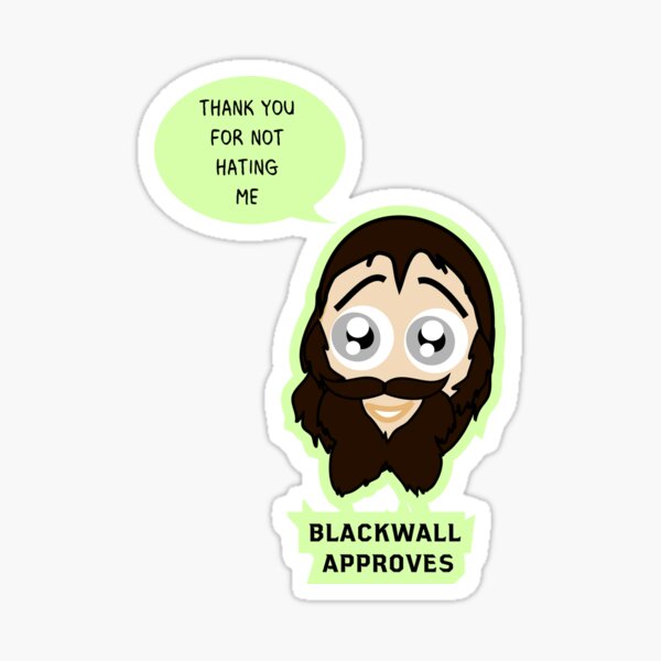 "Seal of Approval 2 Blackwall" Sticker for Sale by NorroenDyrd Redbubble