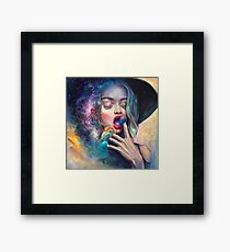 Black Hole in the Milky Way Framed Print