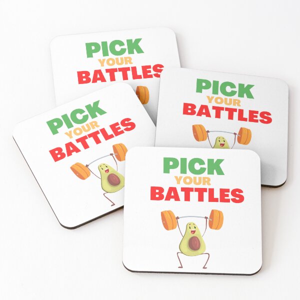 Item preview, Pick Your Battles Funny Avocado Workout designed and sold by Cozy-space.