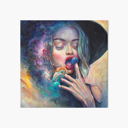 Black Hole in the Milky Way Art Board Print
