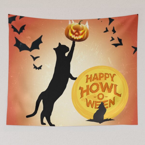 Item preview, Happy Halloween Cat designed and sold by Jiangs.