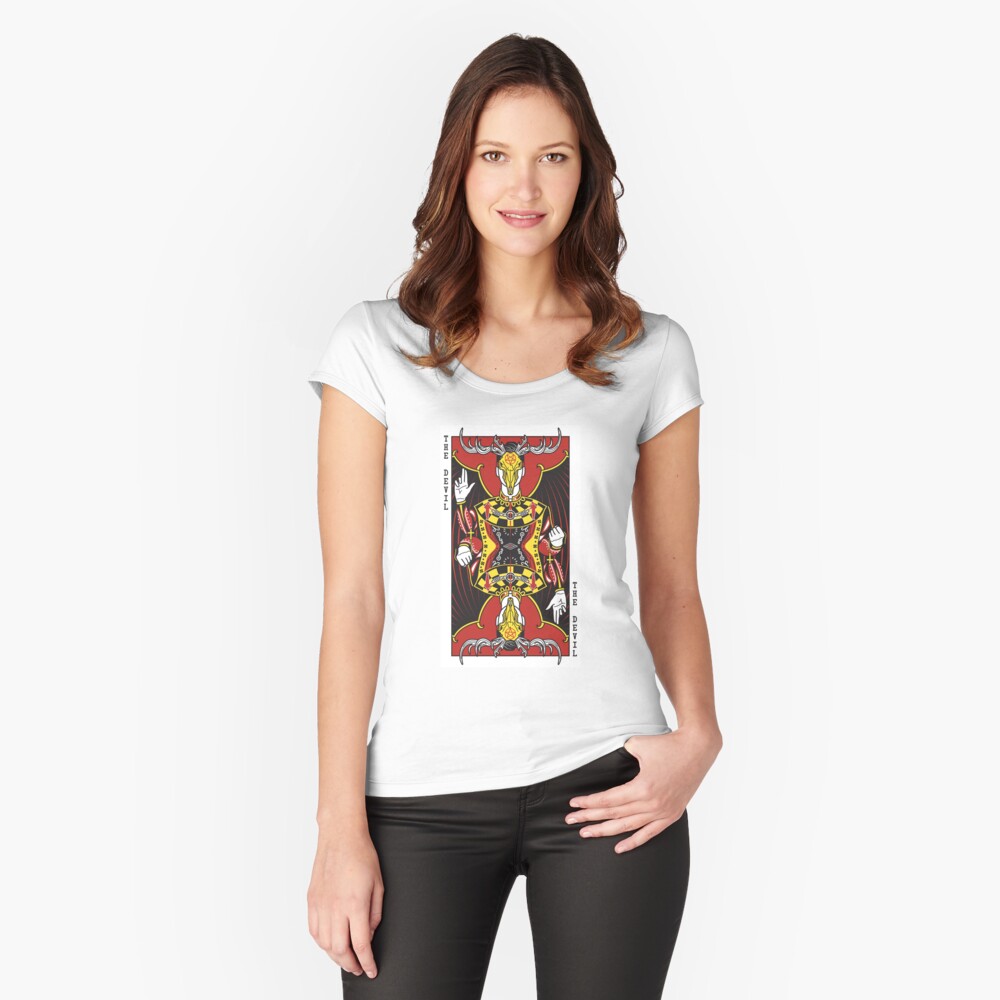 Item preview, Fitted Scoop T-Shirt designed and sold by 1Booker.