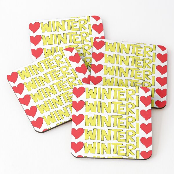 Item preview, I Heart Winter Illustrated Text with a heart designed and sold by AngelDawnDesign.