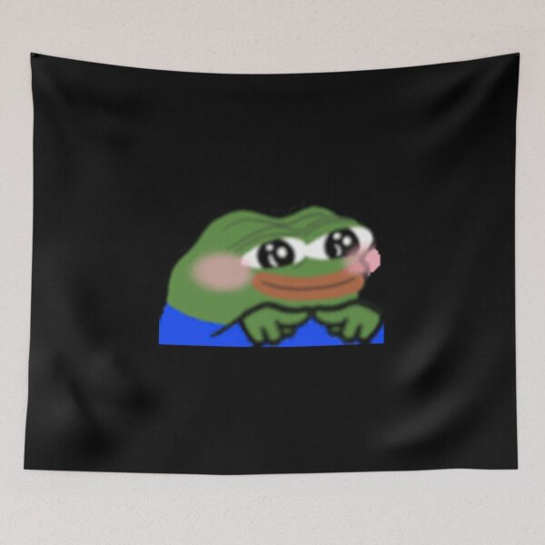Item preview, peepoShy Emote designed and sold by sjx3gaming.