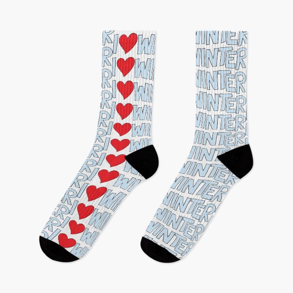 Item preview, I Heart Winter Illustrated Text with a heart designed and sold by AngelDawnDesign.