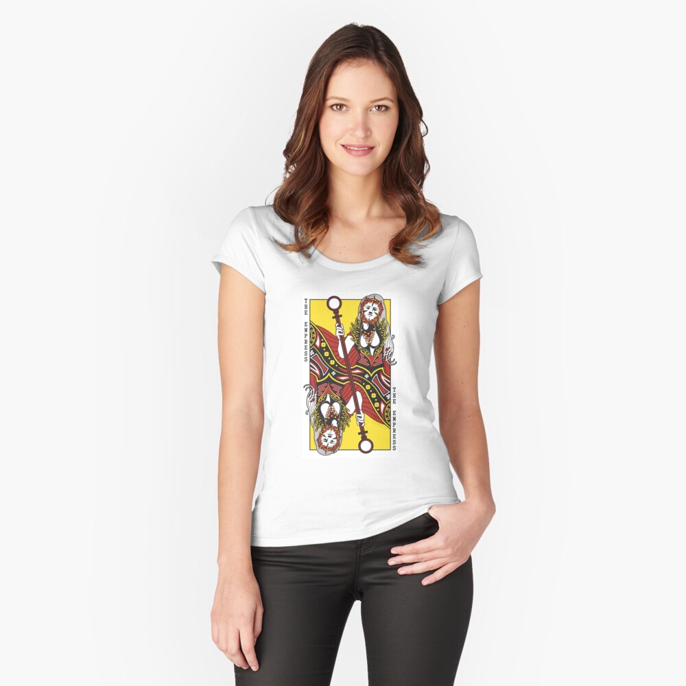 Item preview, Fitted Scoop T-Shirt designed and sold by 1Booker.