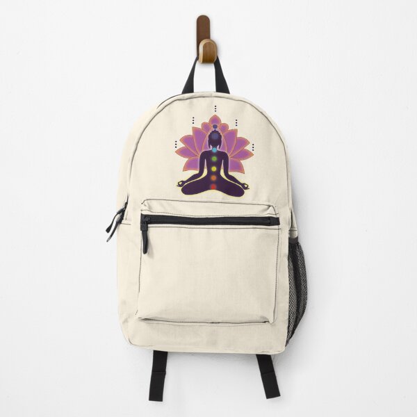 Item preview, Lotus Meditation Pose with Chakras designed and sold by AcharyaStudio.