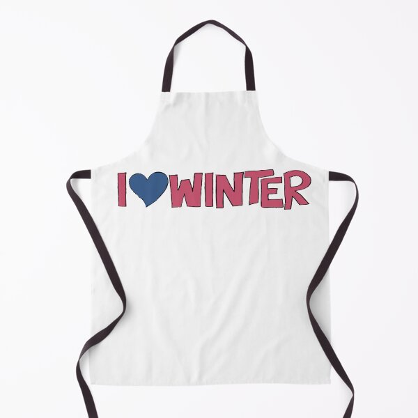 Item preview, I Heart Winter Illustrated Text with a heart designed and sold by AngelDawnDesign.