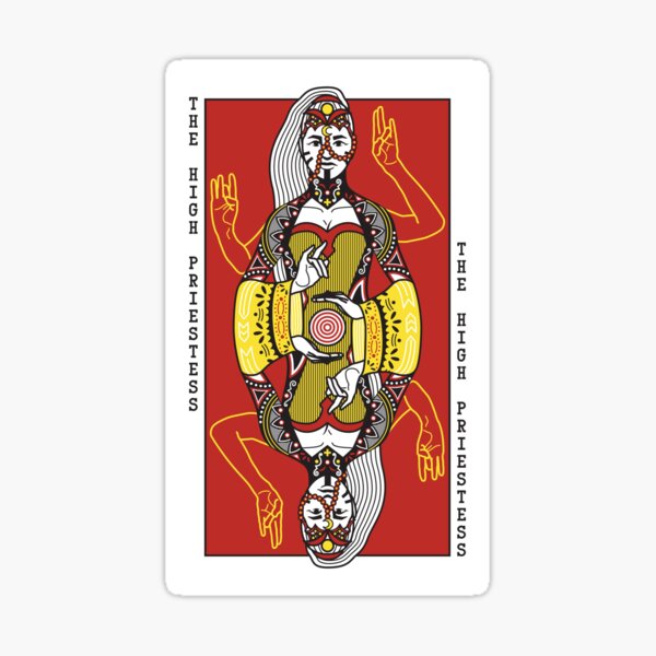 The High Priestess Sticker