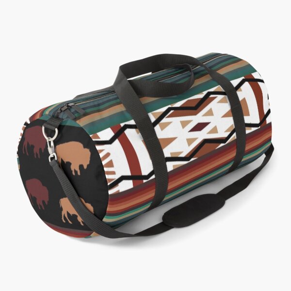 Item preview, American Buffalo Aztec Pattern designed and sold by handsoftime2020.