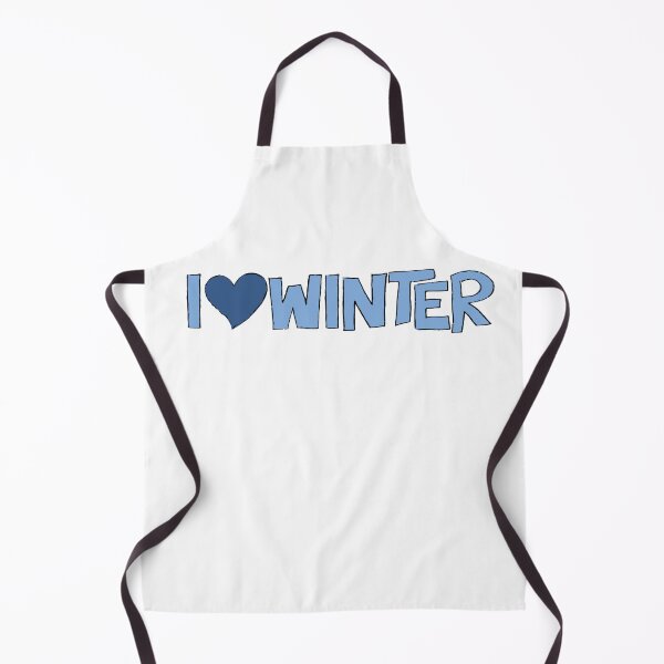 Item preview, I Heart Winter Illustrated Text with a heart designed and sold by AngelDawnDesign.