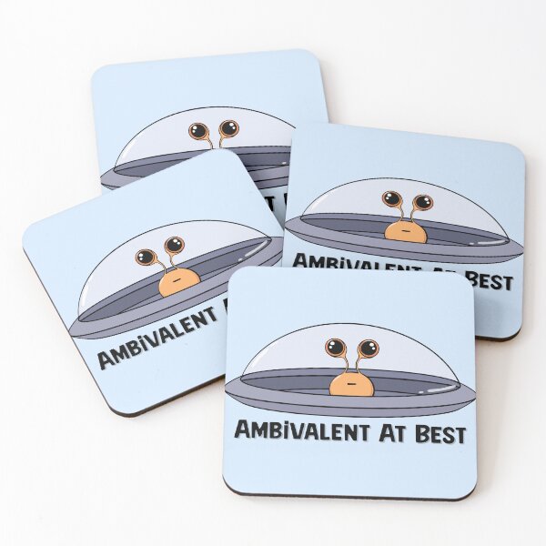 Item preview, Ambivalent Alien designed and sold by Skull Fern.