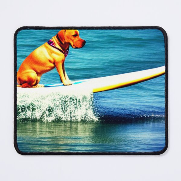 Item preview, Puppy Lab On Surf Board designed and sold by starfishstuff.