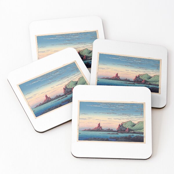 Item preview,  Kawase Hasui  Artist- Kawase Hasui (1883-1957) Title- Ryûga Island, Oga Peninsula designed and sold by TeeARTHY.