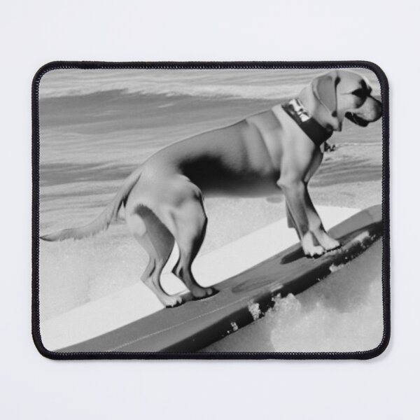Item preview,   DOG ON A SURF BOARD designed and sold by starfishstuff.
