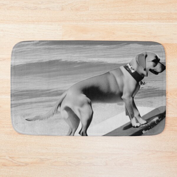 Item preview,   DOG ON A SURF BOARD designed and sold by starfishstuff.
