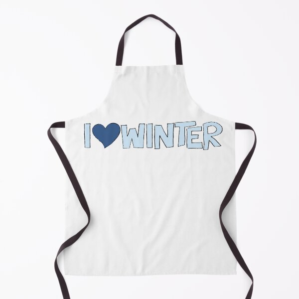Item preview, I Heart Winter Illustrated Text with a heart designed and sold by AngelDawnDesign.