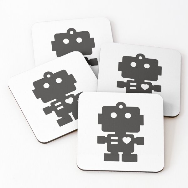 Item preview, Robot - Simple Black designed and sold by XOOXOO.