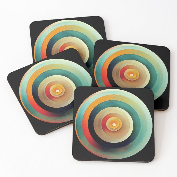 Item preview, Painted Concentric Circles designed and sold by Texterns.