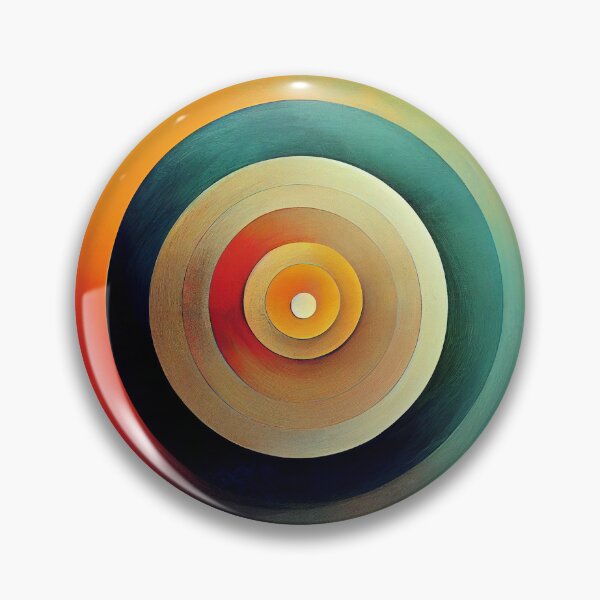 Item preview, Painted Concentric Circles designed and sold by Texterns.