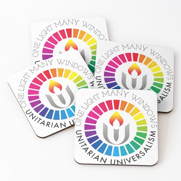 Item preview, One Light Many Windows Unitarian Universalism  - white designed and sold by KCAbdelnour.