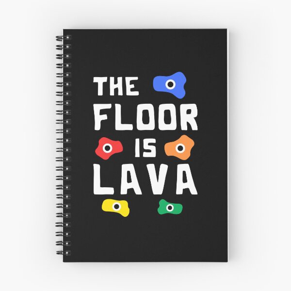Item preview, The Floor Is Lava Cliff Climber Mountain Climber Bouldering designed and sold by Robin Schulze.