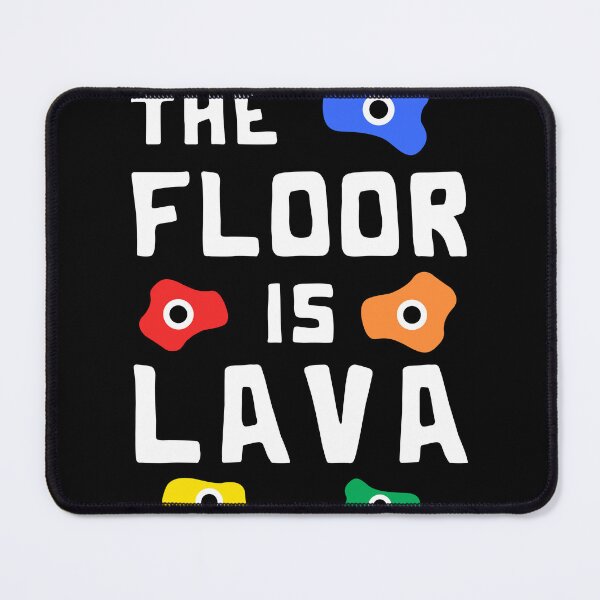 Item preview, The Floor Is Lava Cliff Climber Mountain Climber Bouldering designed and sold by Robin Schulze.