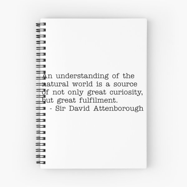 Item preview, An understanding of the natural world - David Attenborough designed and sold by RadicalAM.
