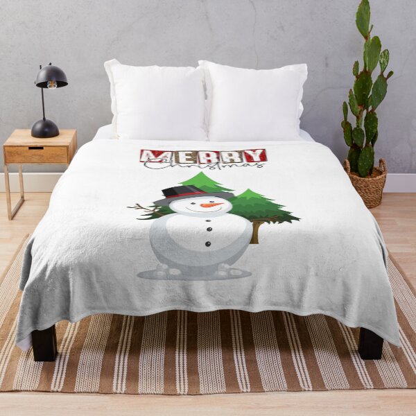 Item preview, Merry Christmas snowmen designed and sold by TipTopTapo.