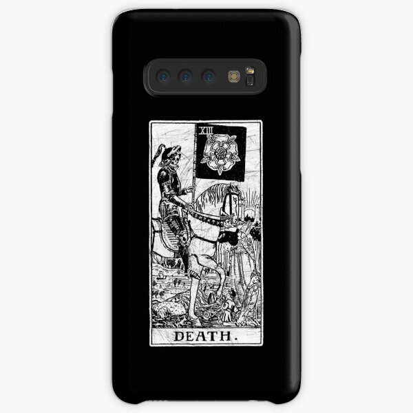 Death Tarot Card - Major Arcana - fortune telling - occult Samsung Galaxy Snap Case