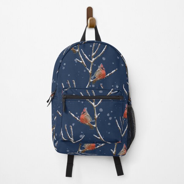 Item preview, Red Cardinal Perched on a Tree Branch designed and sold by AnkasArtz.