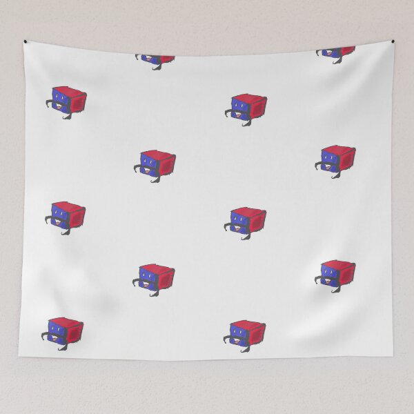 Item preview, Pixel mustache cube  designed and sold by Coffeemerc117.