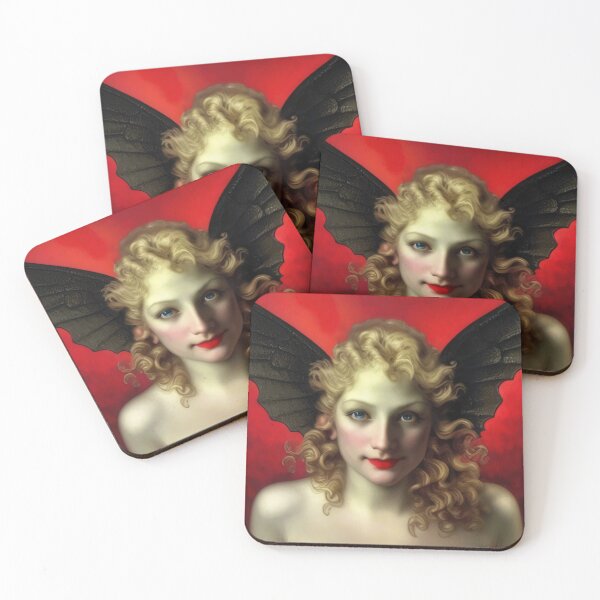 Item preview, Beautiful Witch Demon Original Digital Art Design designed and sold by ChorkiePawPress.