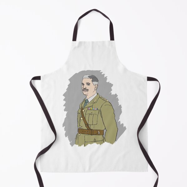 Item preview, THE CAPTAIN from BBC’s Ghosts illustration  designed and sold by longlivcurio.